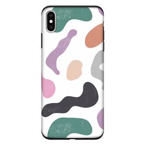 CaseCompany Memphis Shapes: iPhone XS Max Tough Case