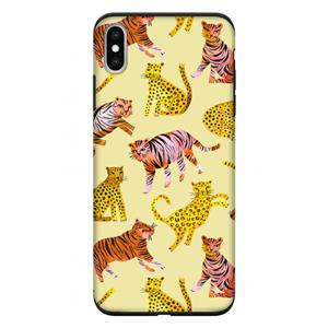 CaseCompany Cute Tigers and Leopards: iPhone XS Max Tough Case