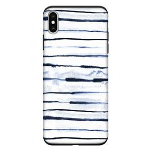 CaseCompany Ink Stripes: iPhone XS Max Tough Case