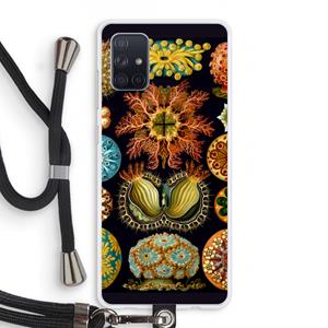 CaseCompany Haeckel Ascidiae: Samsung Galaxy A71 Transparant Hoesje met koord