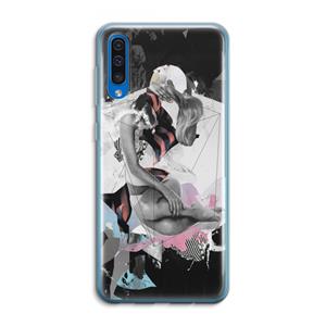 CaseCompany Camouflage de sommeil: Samsung Galaxy A50 Transparant Hoesje