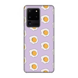 CaseCompany Bacon to my eggs #1: Volledig geprint Samsung Galaxy S20 Ultra Hoesje