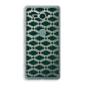 CaseCompany Moroccan tiles: Sony Xperia XZ2 Compact Transparant Hoesje