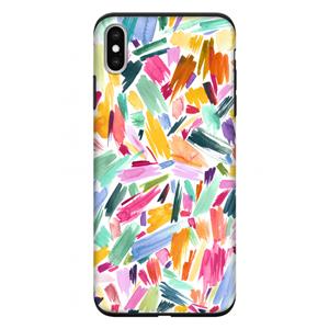 CaseCompany Watercolor Brushstrokes: iPhone XS Max Tough Case