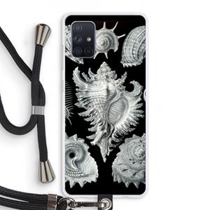 CaseCompany Haeckel Prosobranchia: Samsung Galaxy A71 Transparant Hoesje met koord