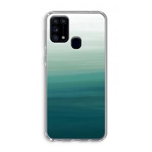 CaseCompany Ocean: Samsung Galaxy M31 Transparant Hoesje