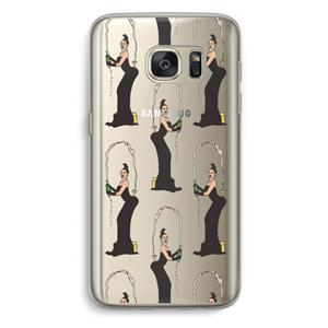 CaseCompany Pop Some Kim: Samsung Galaxy S7 Transparant Hoesje