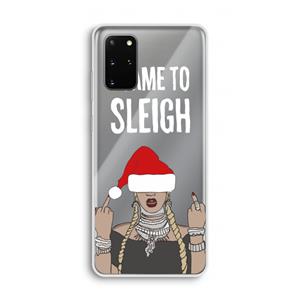 CaseCompany Came To Sleigh: Samsung Galaxy S20 Plus Transparant Hoesje
