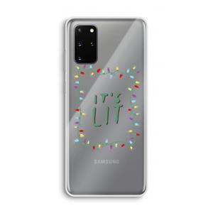 CaseCompany It's Lit: Samsung Galaxy S20 Plus Transparant Hoesje