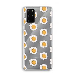 CaseCompany Bacon to my eggs #1: Samsung Galaxy S20 Plus Transparant Hoesje