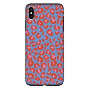 CaseCompany Leopard blue: iPhone XS Max Tough Case