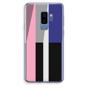 CaseCompany Gestalte 4: Samsung Galaxy S9 Plus Transparant Hoesje