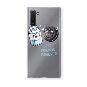 CaseCompany Best Friend Forever: Samsung Galaxy Note 10 Transparant Hoesje