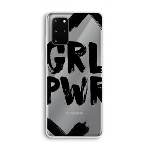 CaseCompany Girl Power #2: Samsung Galaxy S20 Plus Transparant Hoesje
