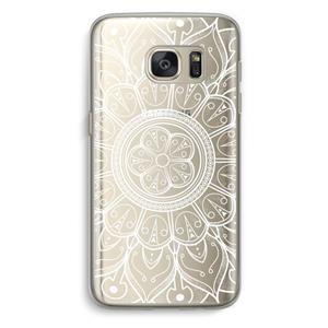 CaseCompany Roses Are Red: Samsung Galaxy S7 Transparant Hoesje