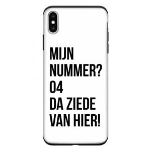 CaseCompany Da ziede van hier: iPhone XS Max Tough Case