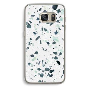 CaseCompany Terrazzo N°2: Samsung Galaxy S7 Transparant Hoesje