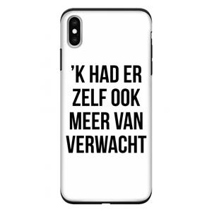 CaseCompany Meer verwacht: iPhone XS Max Tough Case