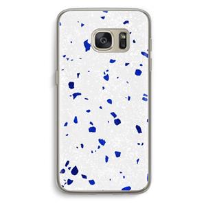 CaseCompany Terrazzo N°5: Samsung Galaxy S7 Transparant Hoesje