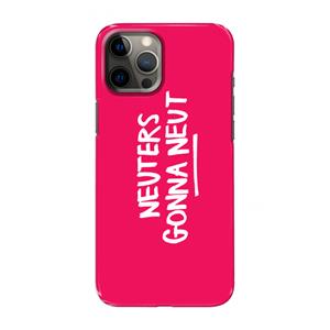 CaseCompany Neuters (roze): Volledig geprint iPhone 12 Pro Max Hoesje