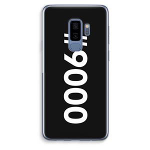 CaseCompany 9000: Samsung Galaxy S9 Plus Transparant Hoesje