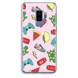 CaseCompany Things Jamie Loves: Samsung Galaxy S9 Plus Transparant Hoesje