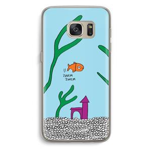 CaseCompany Aquarium: Samsung Galaxy S7 Transparant Hoesje