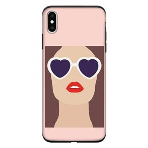 CaseCompany Red lips: iPhone XS Max Tough Case