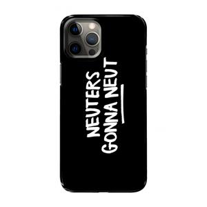 CaseCompany Neuters (zwart): Volledig geprint iPhone 12 Pro Max Hoesje