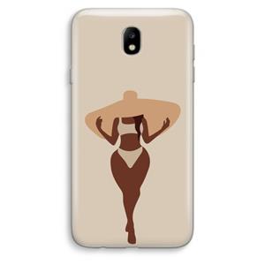 CaseCompany Let's get salty: Samsung Galaxy J7 (2017) Transparant Hoesje