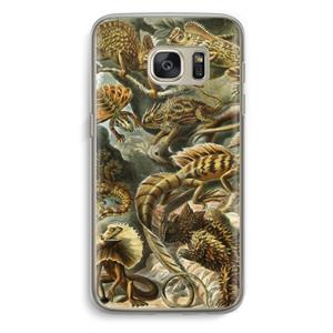 CaseCompany Haeckel Lacertilia: Samsung Galaxy S7 Transparant Hoesje