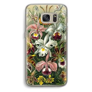 CaseCompany Haeckel Orchidae: Samsung Galaxy S7 Transparant Hoesje