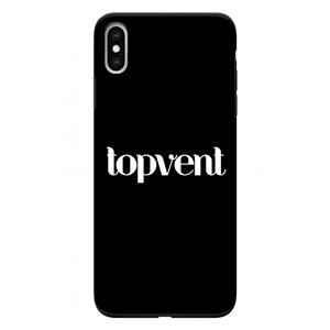 CaseCompany Topvent Zwart: iPhone XS Max Tough Case