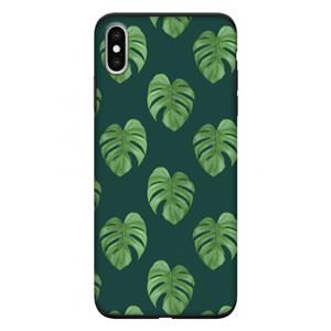 CaseCompany Monstera leaves: iPhone XS Max Tough Case