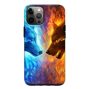 CaseCompany Fire & Ice: iPhone 12 Pro Tough Case