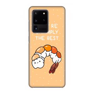 CaseCompany You're Shrimply The Best: Volledig geprint Samsung Galaxy S20 Ultra Hoesje