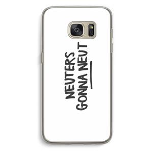 CaseCompany Neuters: Samsung Galaxy S7 Transparant Hoesje