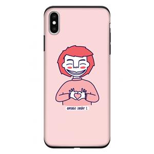 CaseCompany Hartje: iPhone XS Max Tough Case