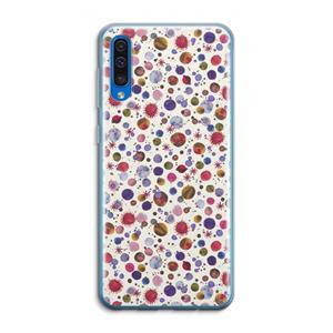 CaseCompany Planets Space: Samsung Galaxy A50 Transparant Hoesje