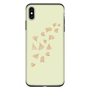 CaseCompany Falling Leaves: iPhone XS Max Tough Case