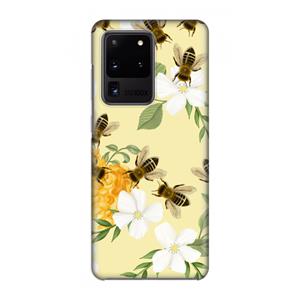CaseCompany No flowers without bees: Volledig geprint Samsung Galaxy S20 Ultra Hoesje