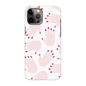 CaseCompany Hands pink: Volledig geprint iPhone 12 Pro Max Hoesje