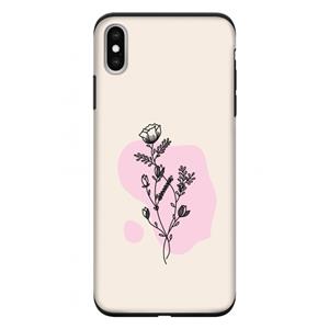 CaseCompany Roses are red: iPhone XS Max Tough Case