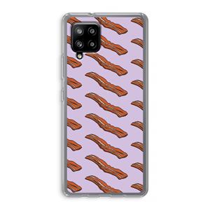 CaseCompany Bacon to my eggs #2: Samsung Galaxy A42 5G Transparant Hoesje