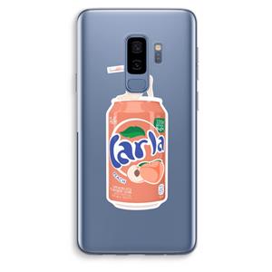 CaseCompany S(peach)less: Samsung Galaxy S9 Plus Transparant Hoesje