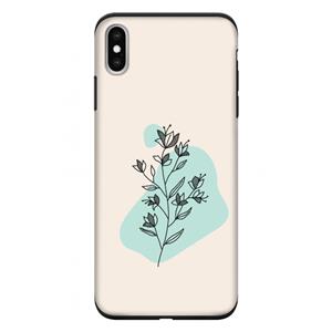 CaseCompany Violets are blue: iPhone XS Max Tough Case