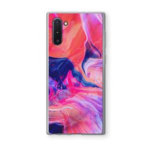 CaseCompany Earth And Ocean: Samsung Galaxy Note 10 Transparant Hoesje
