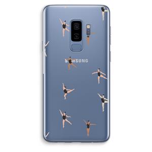 CaseCompany Dancing #1: Samsung Galaxy S9 Plus Transparant Hoesje