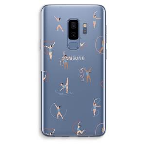 CaseCompany Dancing #3: Samsung Galaxy S9 Plus Transparant Hoesje