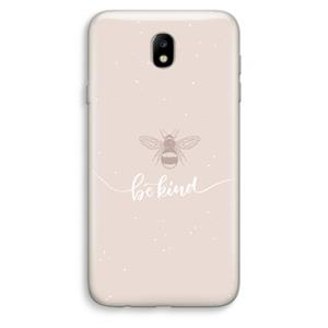 CaseCompany Be(e) kind: Samsung Galaxy J7 (2017) Transparant Hoesje